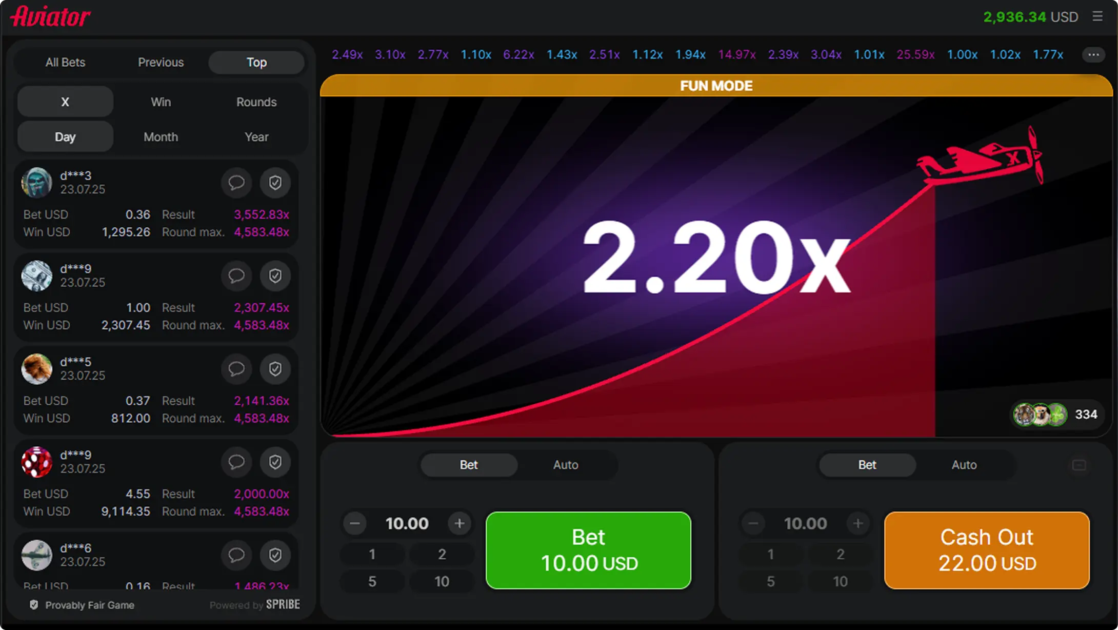 Play Aviator Online Game